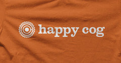 Happy Cog Logo Orange Shirt